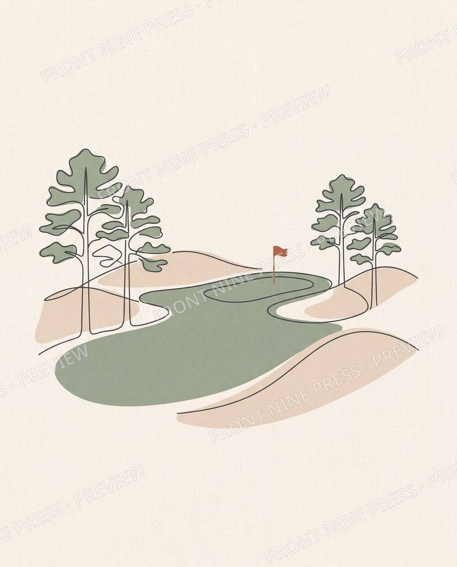 The Carolina Sandhills Linen Links