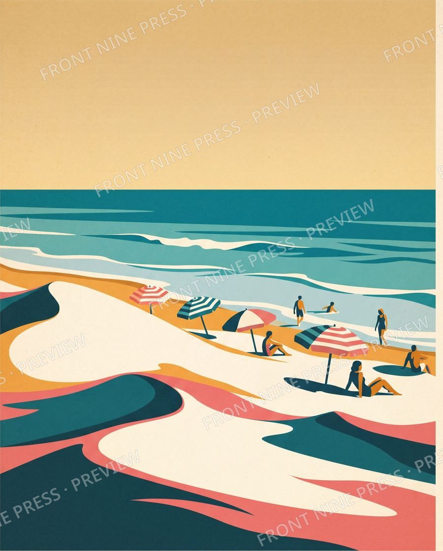 The Emerald Coast poster art