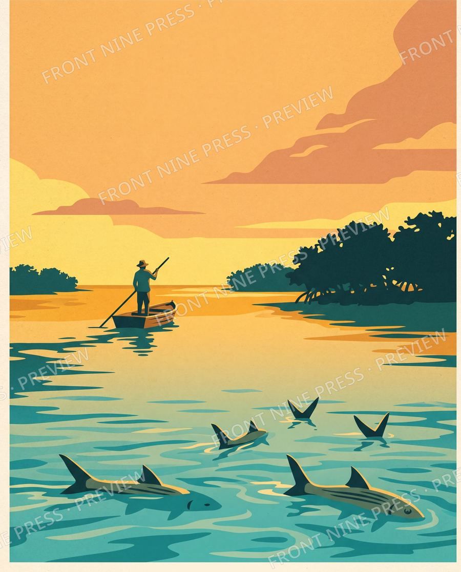 The Keys Flats poster art