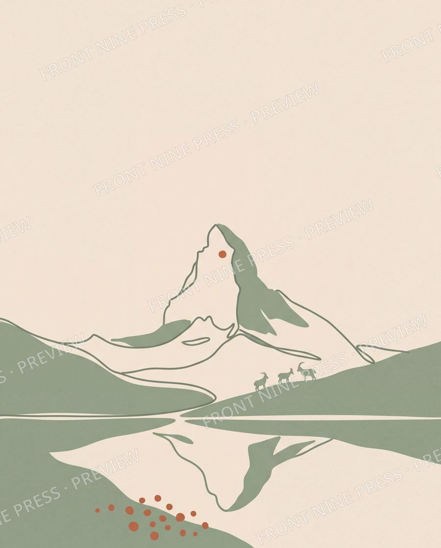 Glacier Country Linen Links
