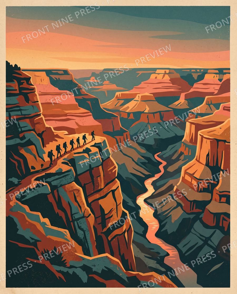 National Parks collection artwork