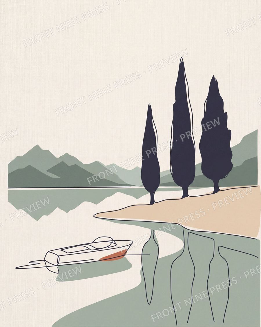 Lake Como Linen Links