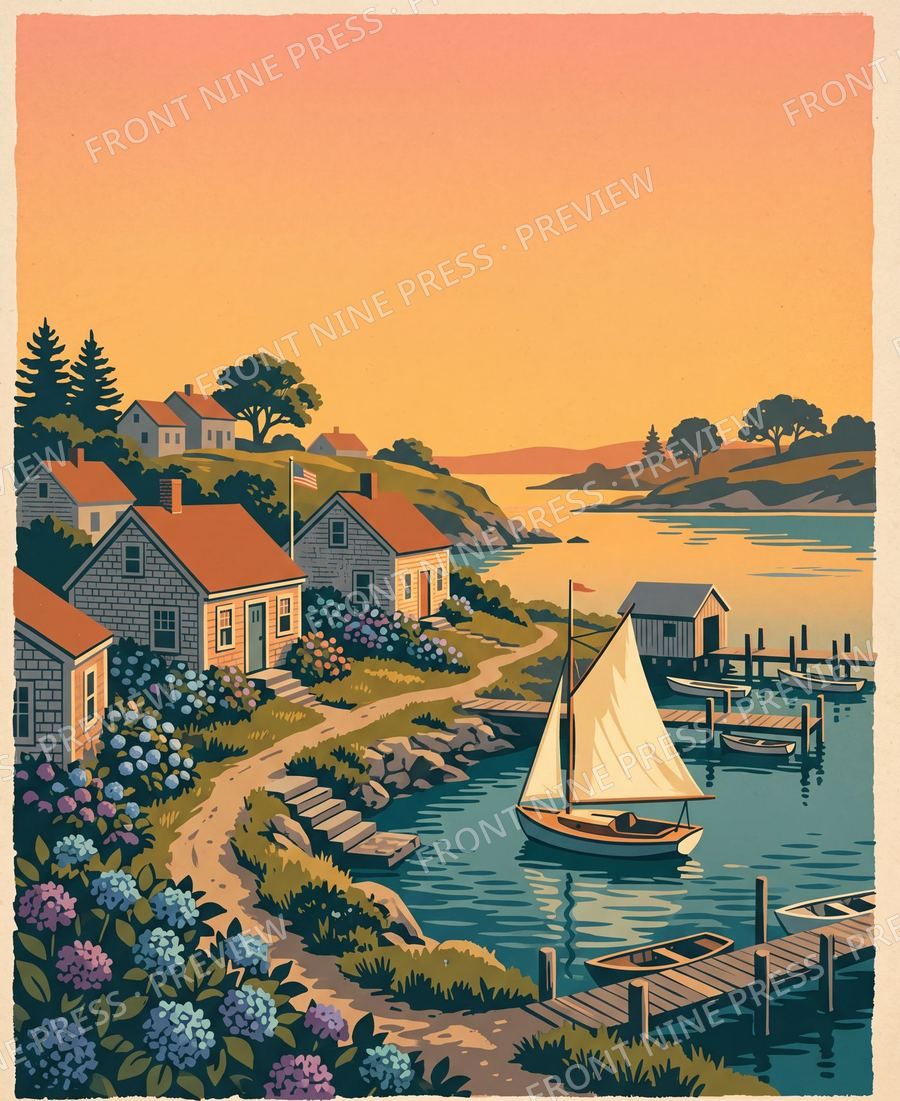 Nantucket poster art