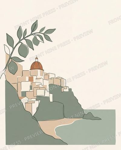 The Amalfi Coast Linen Links