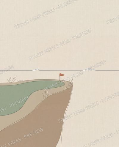 The Lake Michigan Shore Linen Links