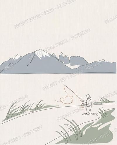 The Rivers of Patagonia Linen Links