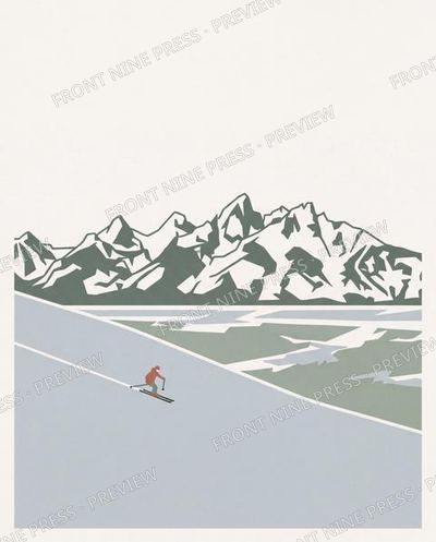 The Tetons Linen Links