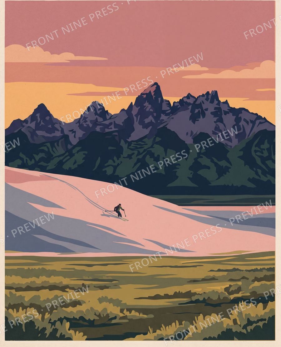 Ski & Mountains collection artwork