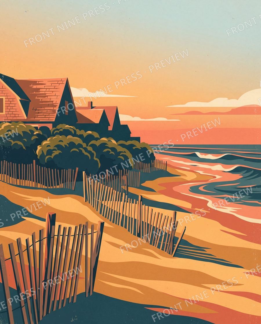 The Hamptons poster art